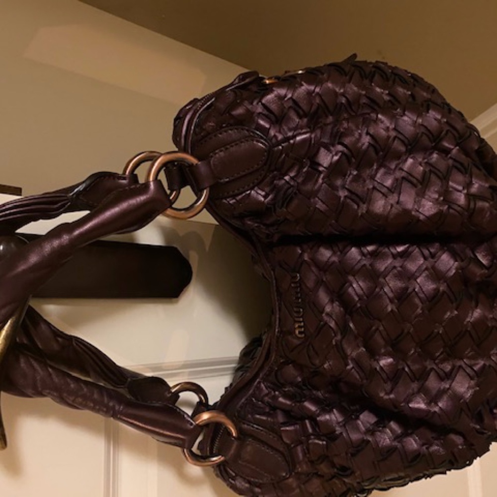 Mui Mui Leather Hand bag